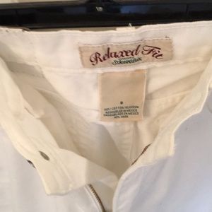 St. John's Bay Shorts - St Johns Bay white jeans shorts St. John's Bay Shorts - St Johns Bay white jeans shorts